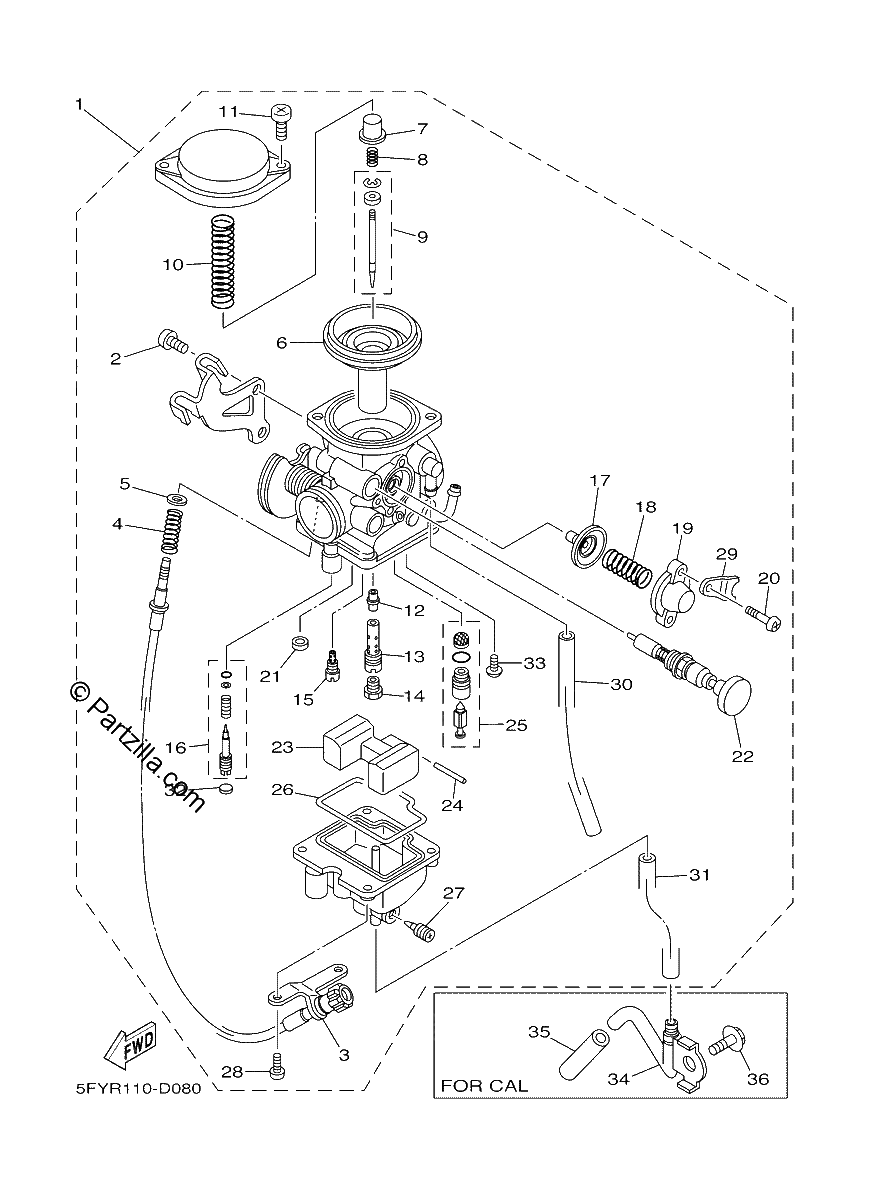 Diagrama de CARBURETOR