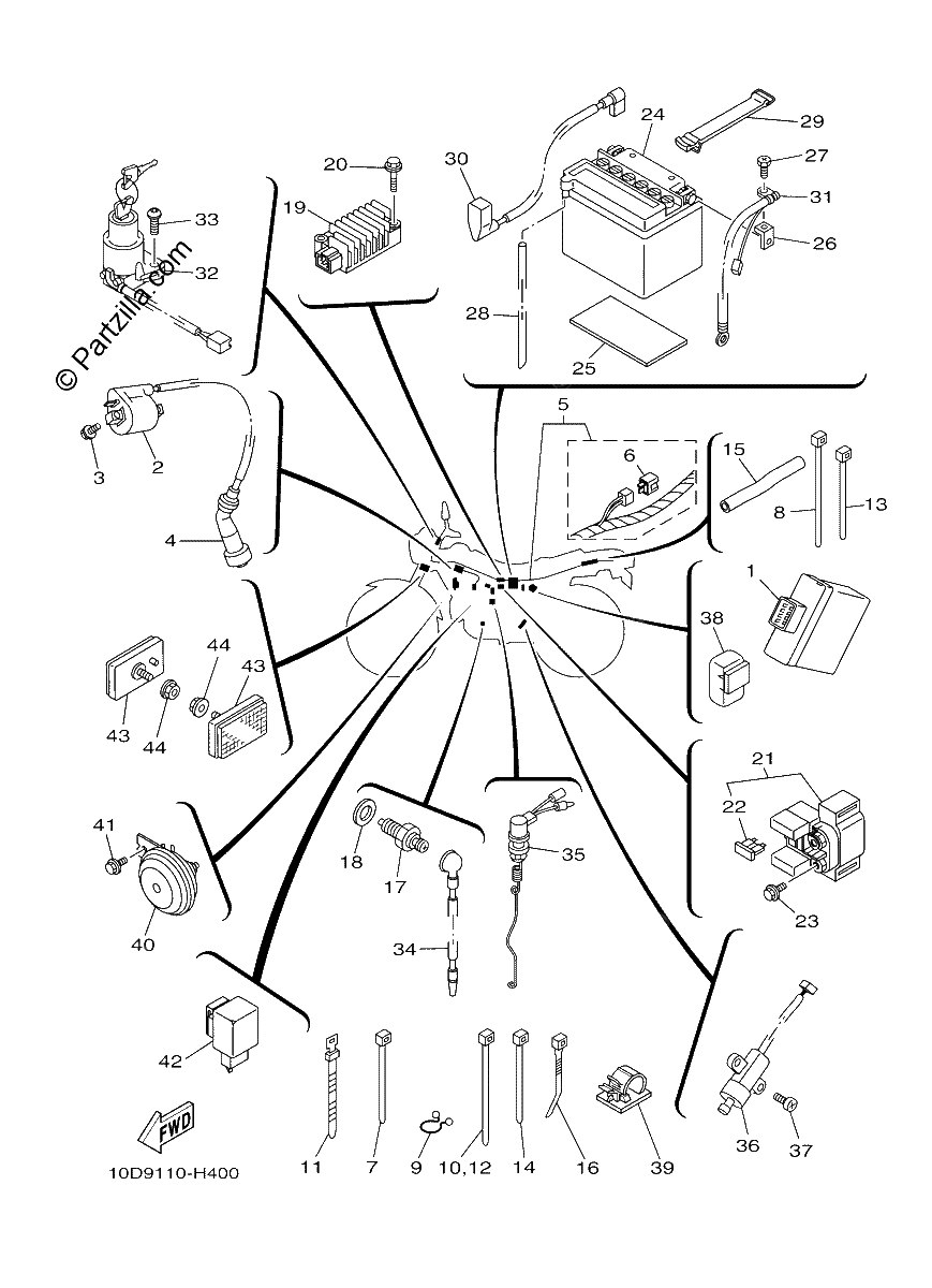 Diagrama de ELECTRICAL 1