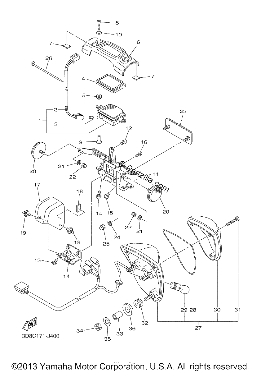 Diagrama de TAILLIGHT