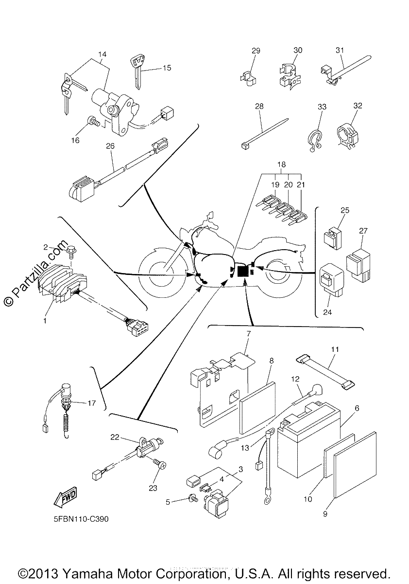 Diagrama de ELECTRICAL 1