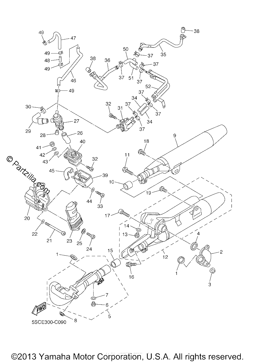 Diagrama de EXHAUST