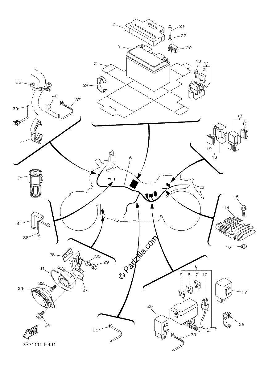 Diagrama de ELECTRICAL 2