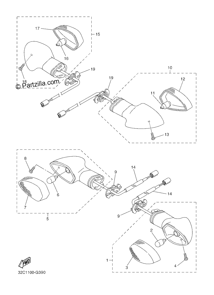 Diagrama de FLASHER LIGHT