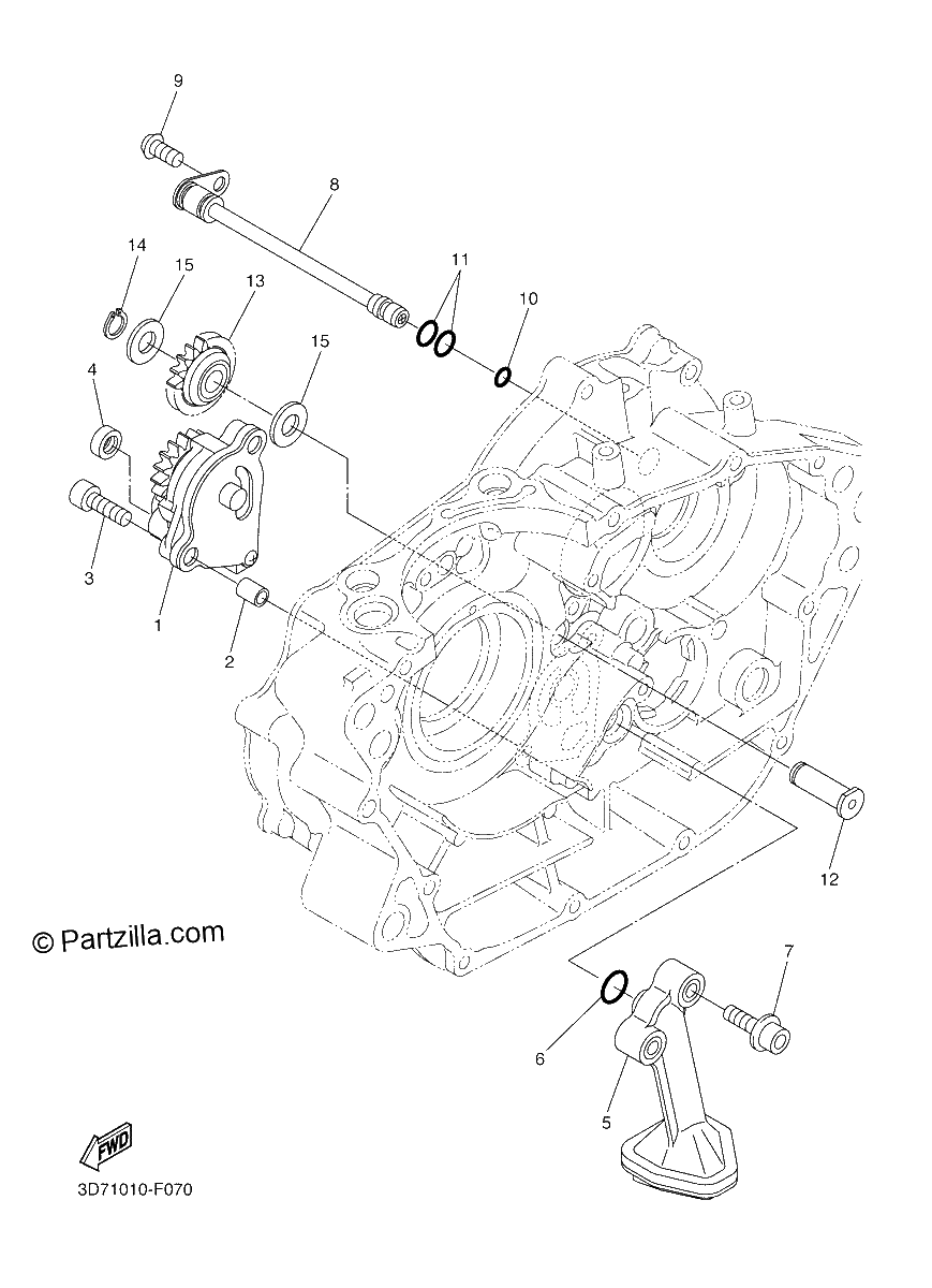 Diagrama de OIL PUMP