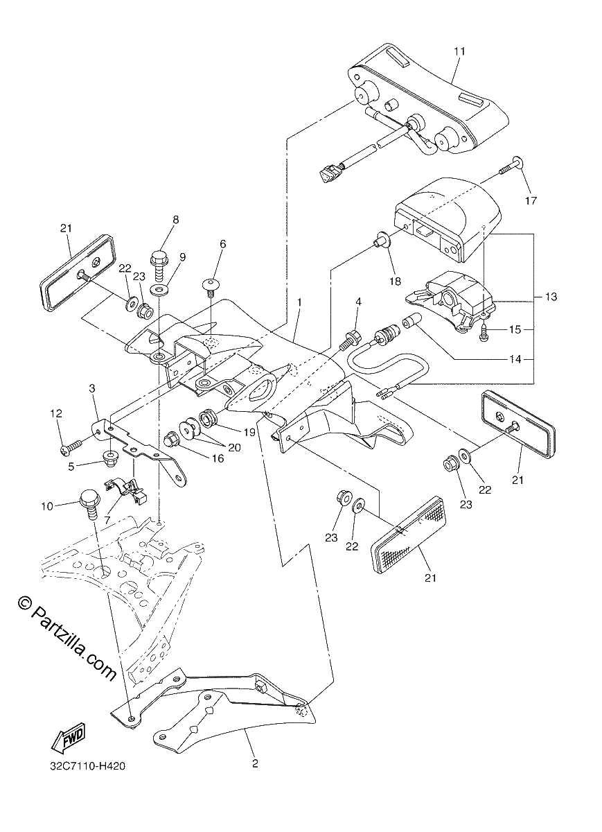 Diagrama de TAILLIGHT