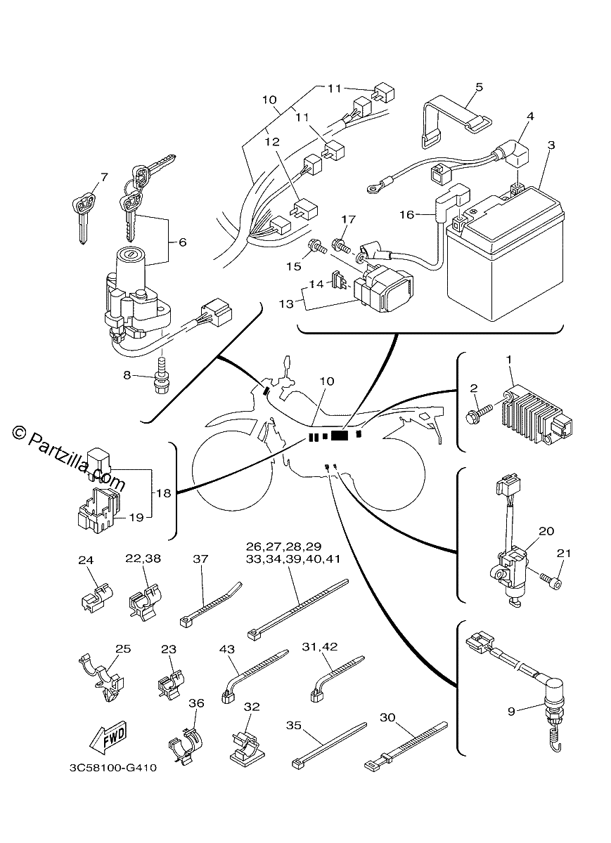 Diagrama de ELECTRICAL 1