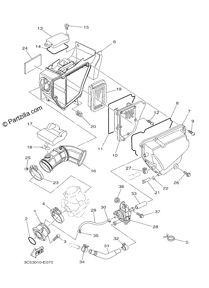 Diagrama de INTAKE
