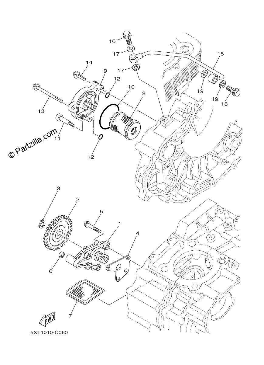 Diagrama de OIL PUMP