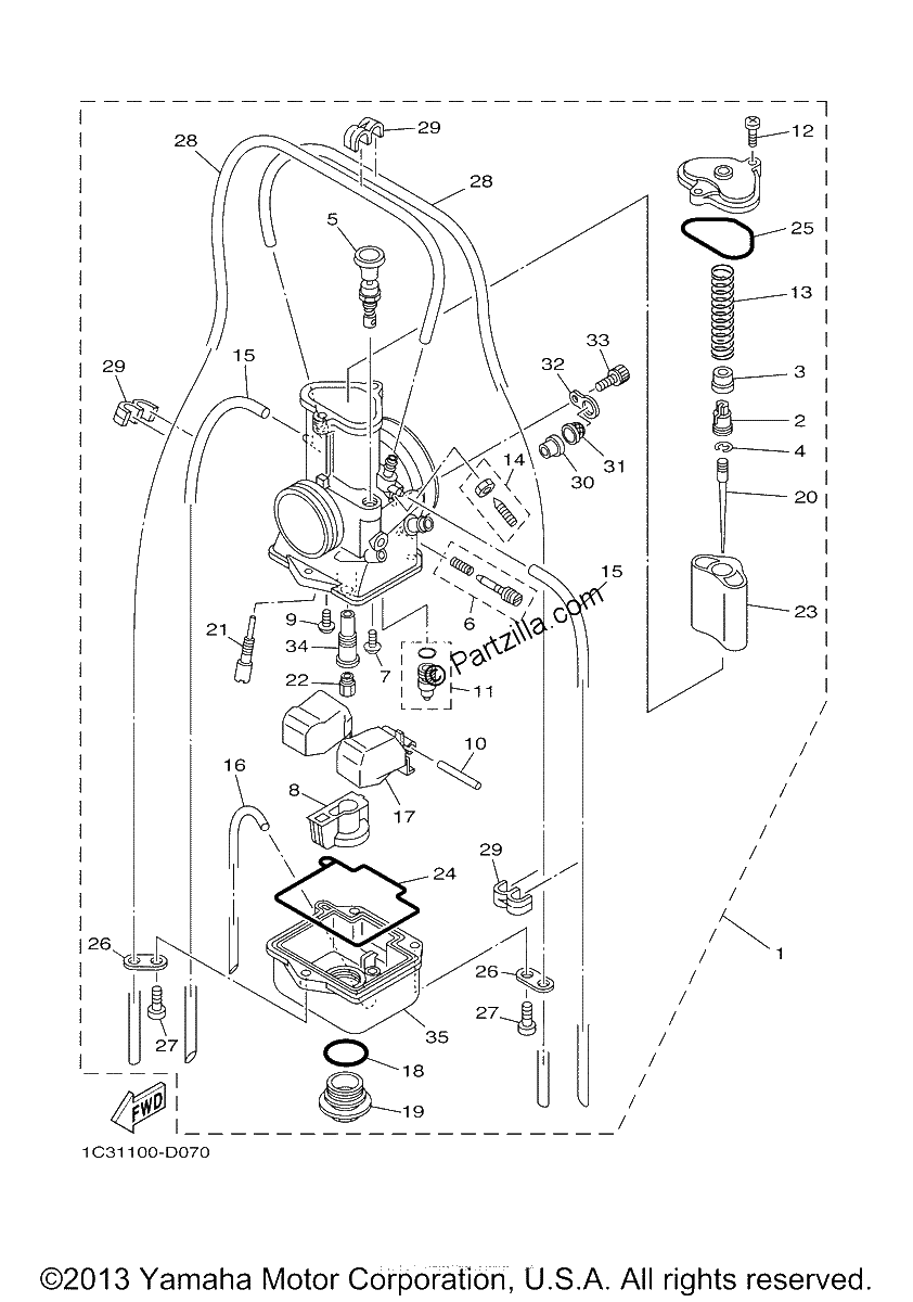 Diagrama de CARBURETOR
