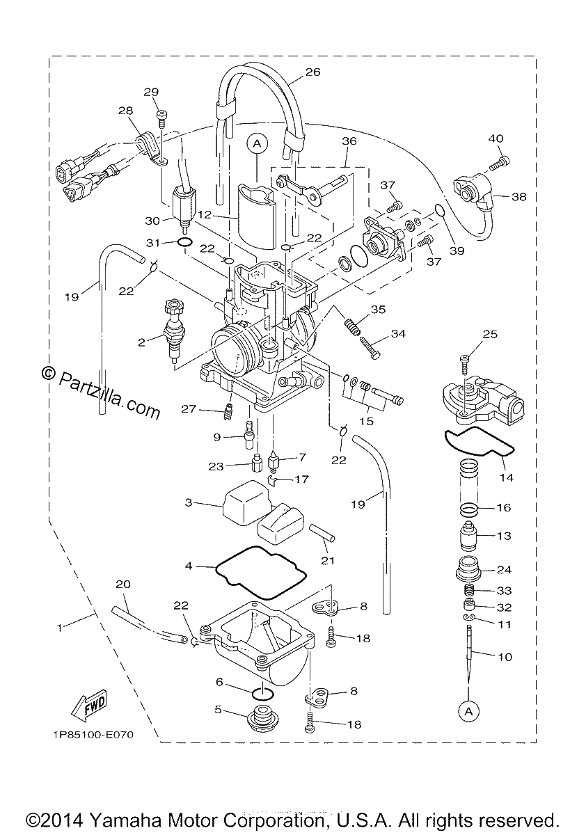 Diagrama de CARBURETOR