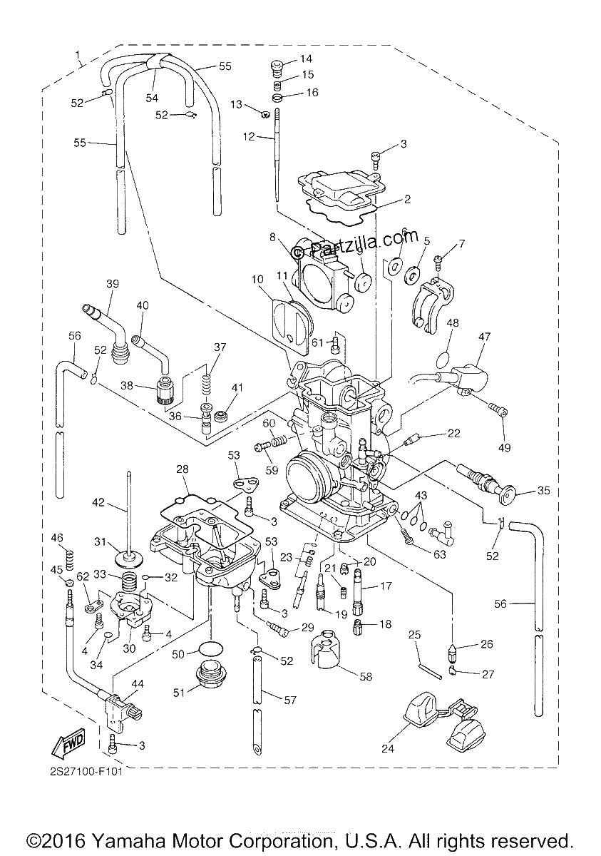 Diagrama de CARBURETOR