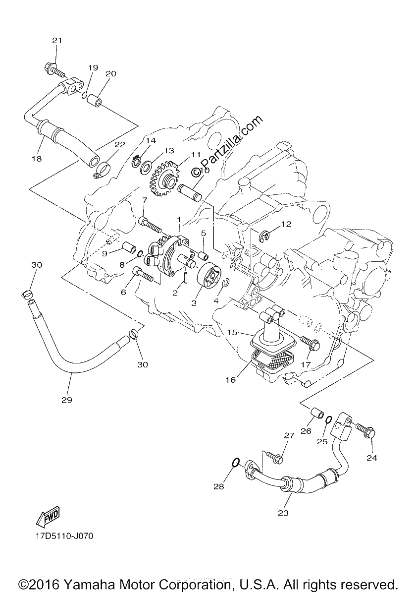 Diagrama de OIL PUMP