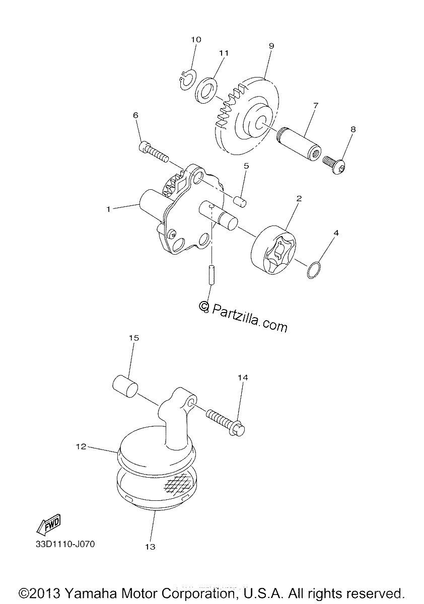 Diagrama de OIL PUMP