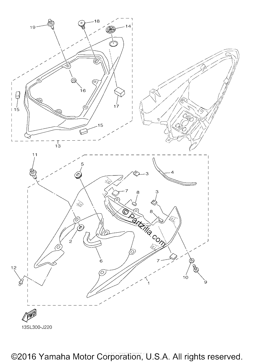 Diagrama de SIDE COVER