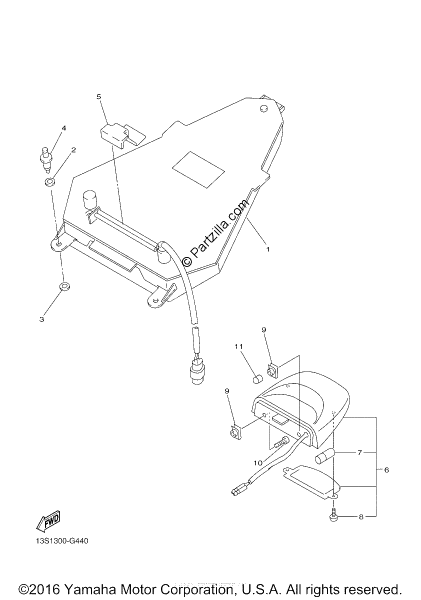 Diagrama de TAILLIGHT