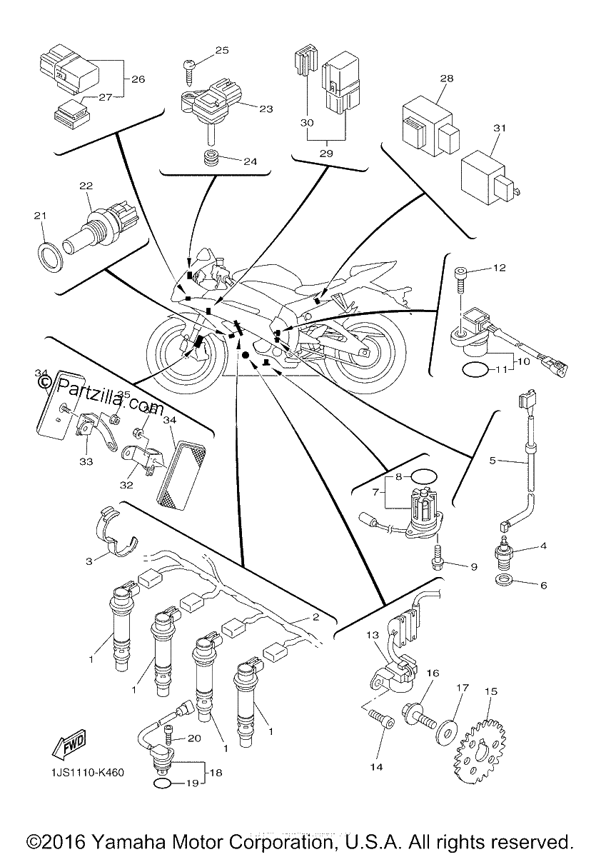 Diagrama de ELECTRICAL 1