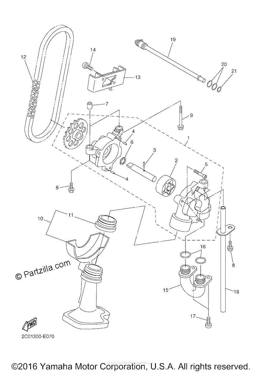 Diagrama de OIL PUMP