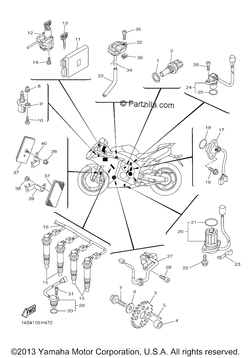 Diagrama de ELECTRICAL 1