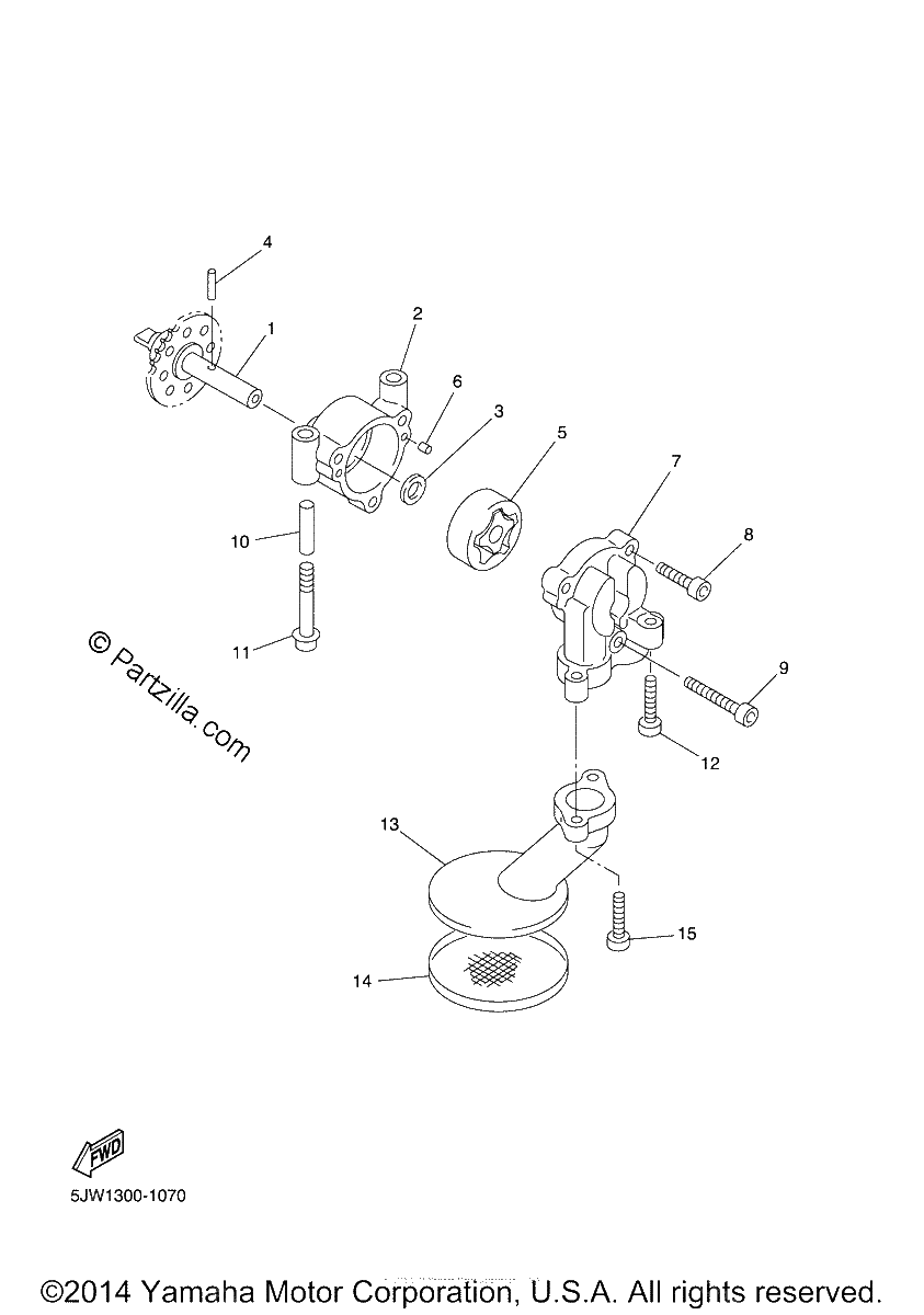 Diagrama de OIL PUMP