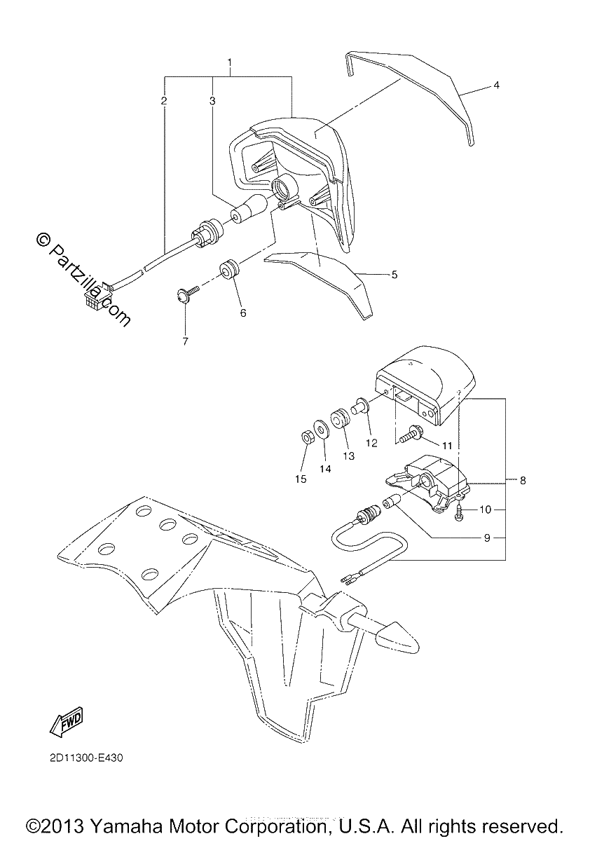 Diagrama de TAILLIGHT