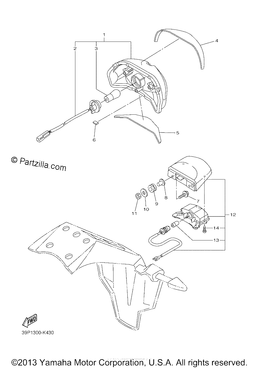 Diagrama de TAILLIGHT