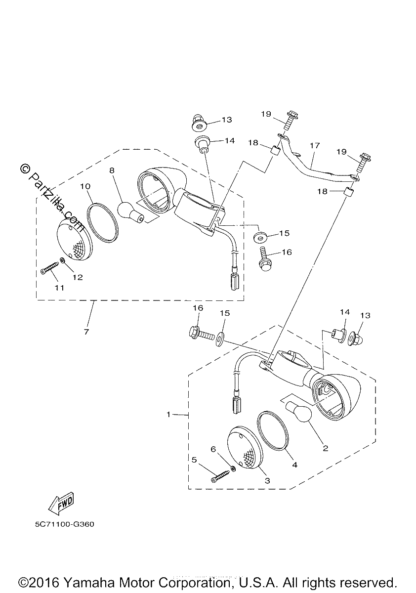 Diagrama de FLASHER LIGHT