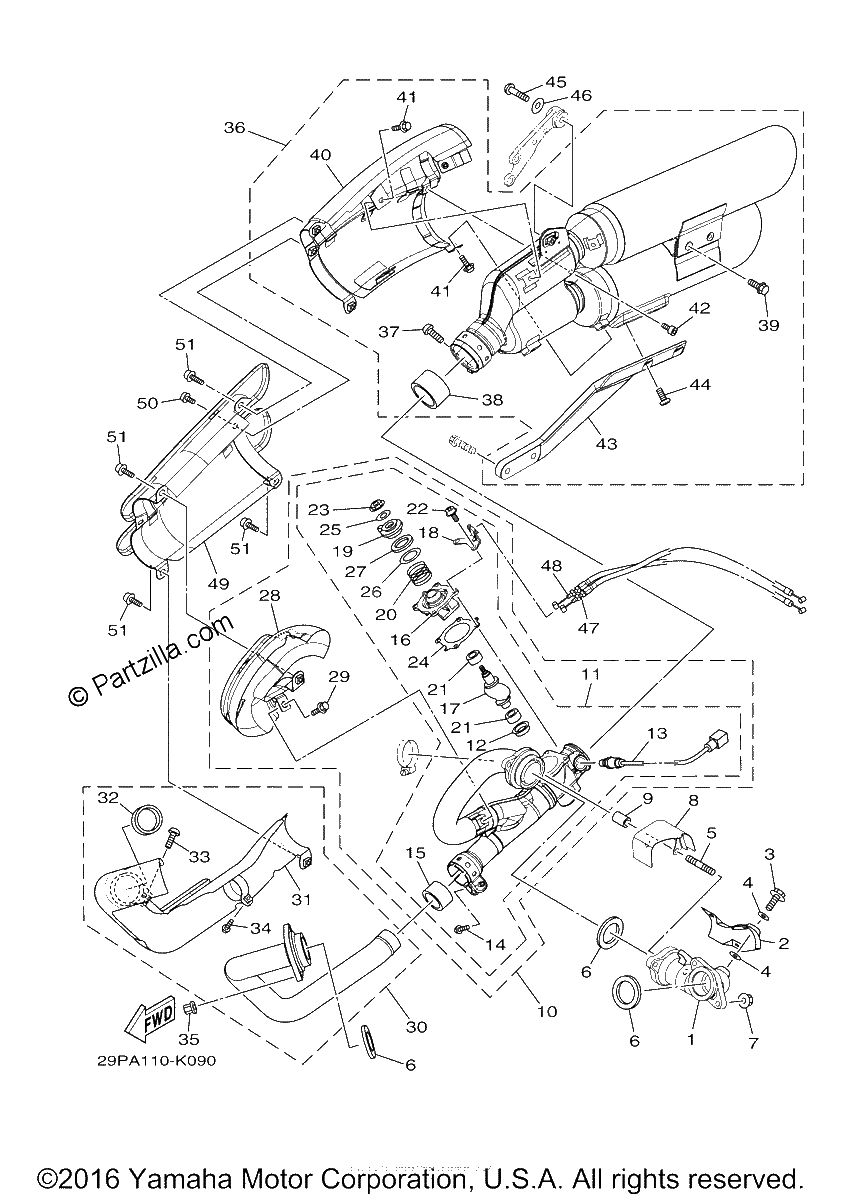 Diagrama de EXHAUST