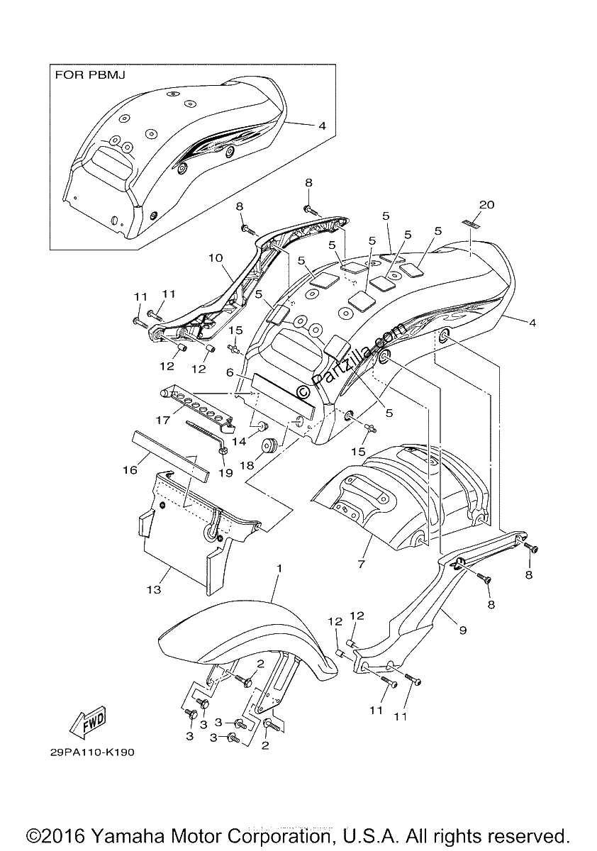 Diagrama de FENDER