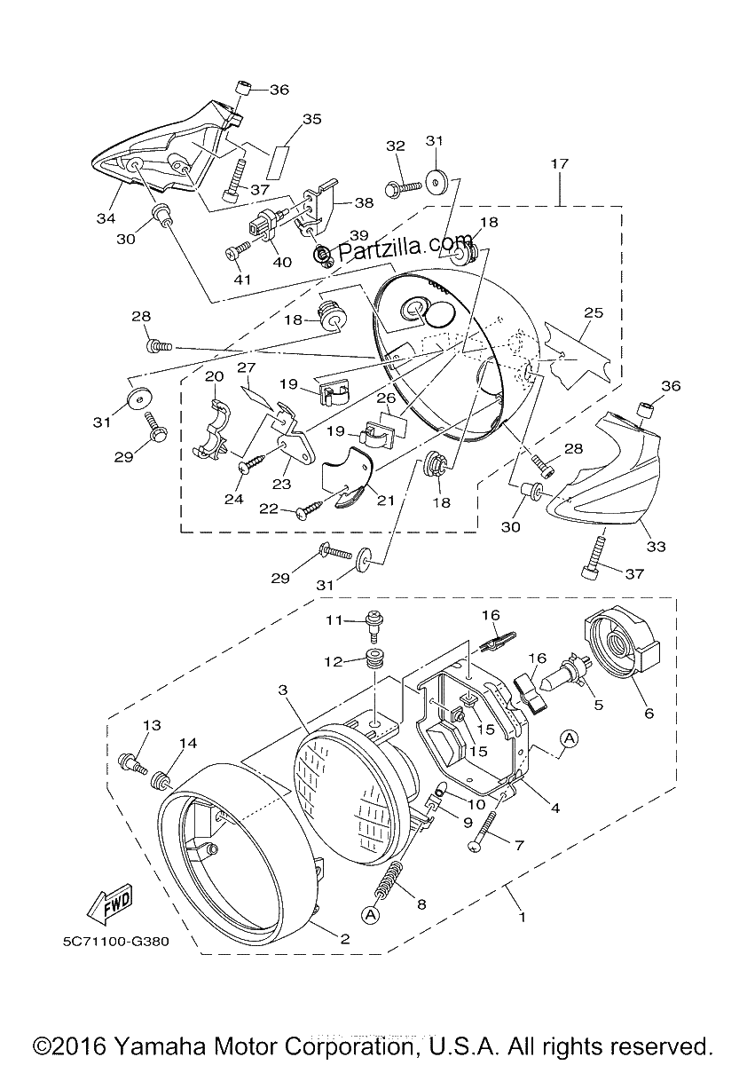 Diagrama de HEADLIGHT