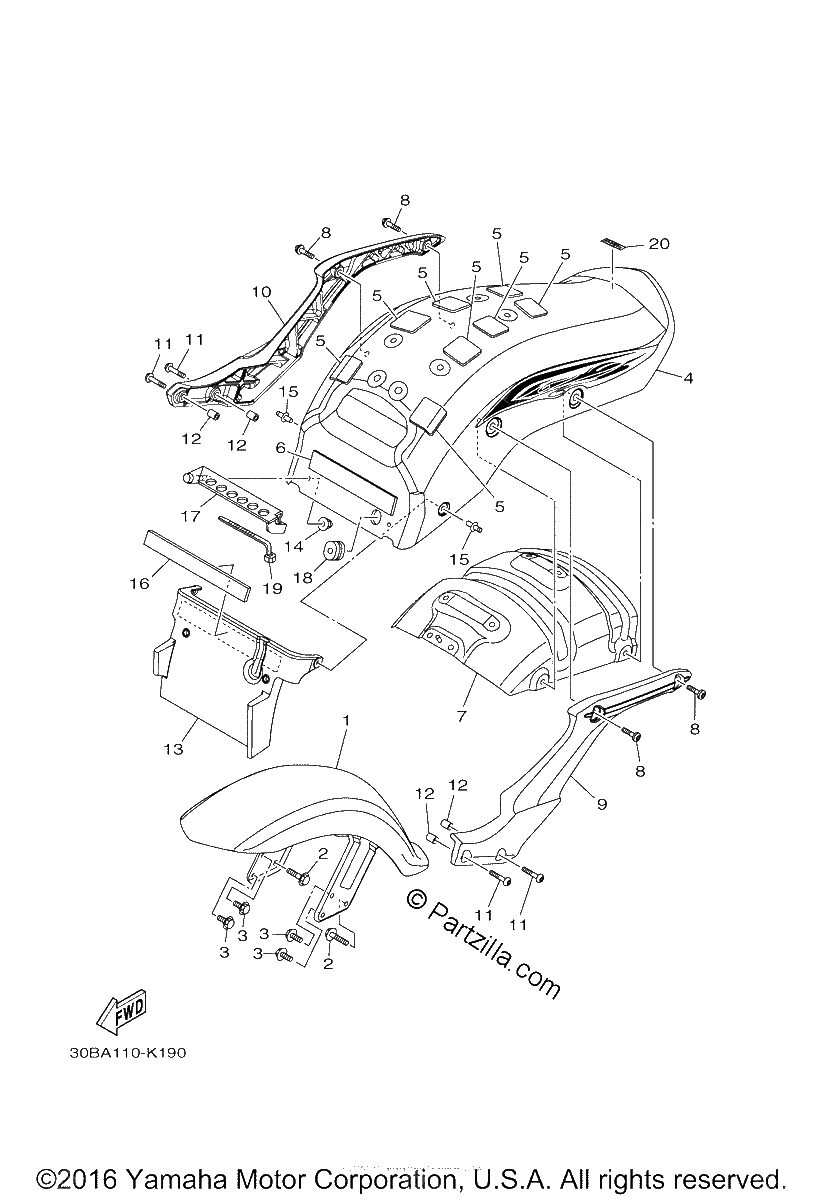 Diagrama de FENDER