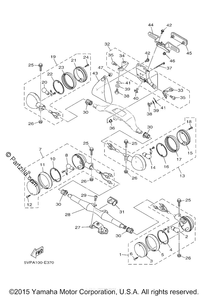 Diagrama de FLASHER LIGHT
