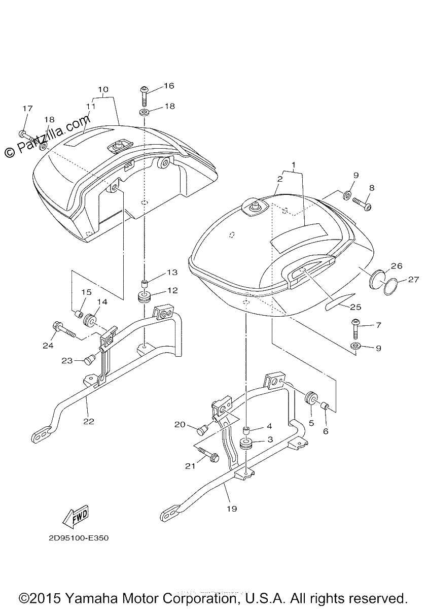 Diagrama de SADDLEBAG 1