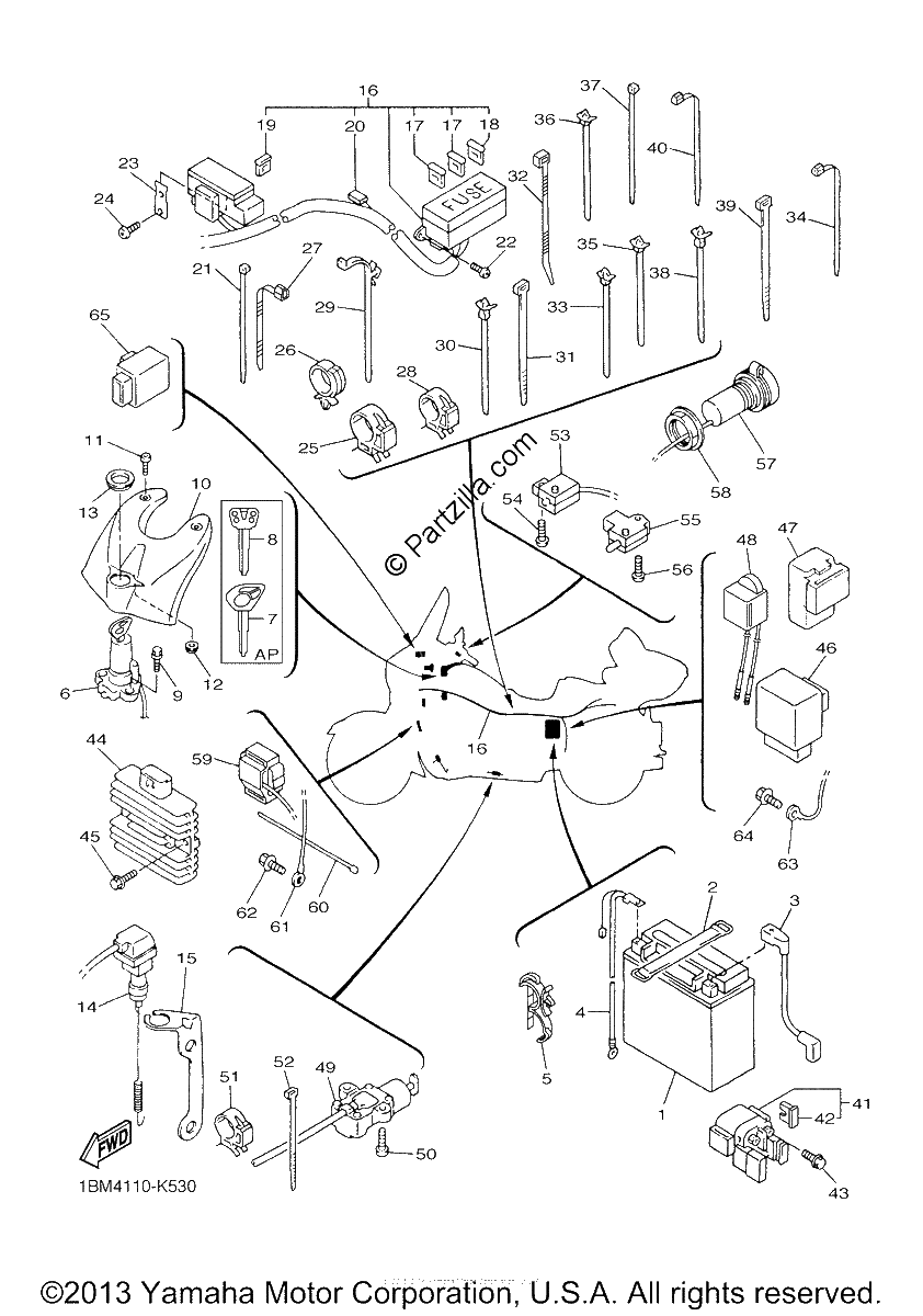 Diagrama de ELECTRICAL 1