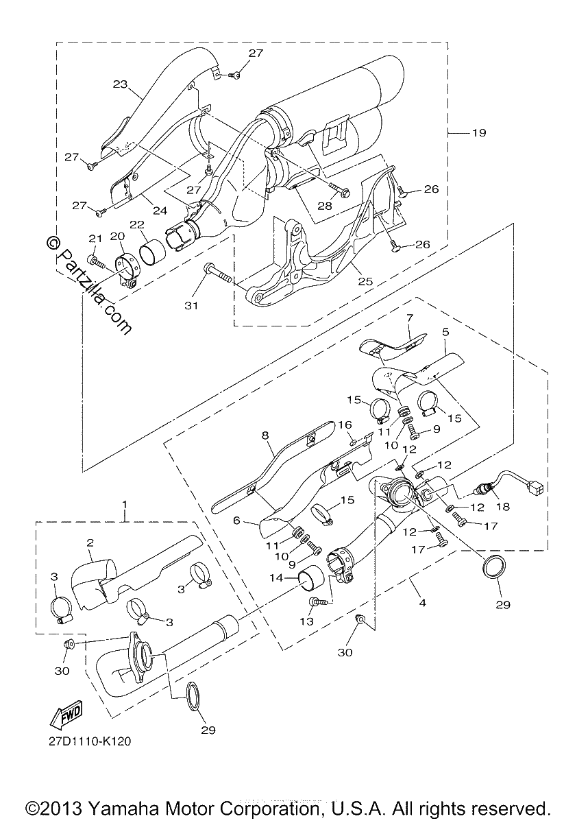 Diagrama de EXHAUST