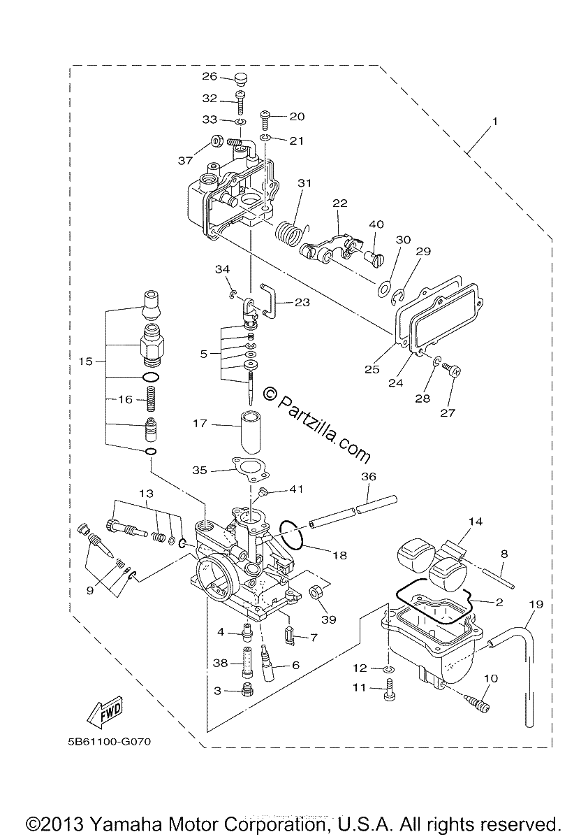 Diagrama de CARBURETOR