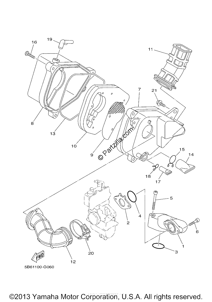 Diagrama de INTAKE
