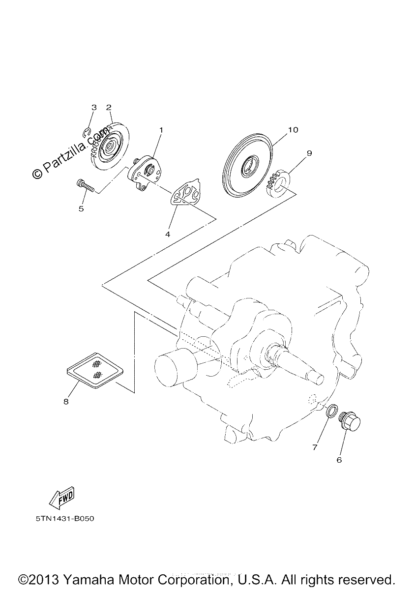 Diagrama de OIL PUMP