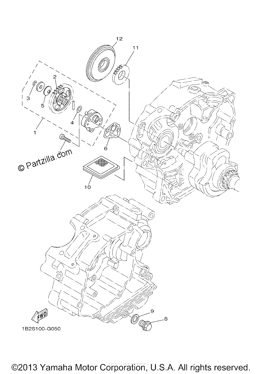 Diagrama de OIL PUMP
