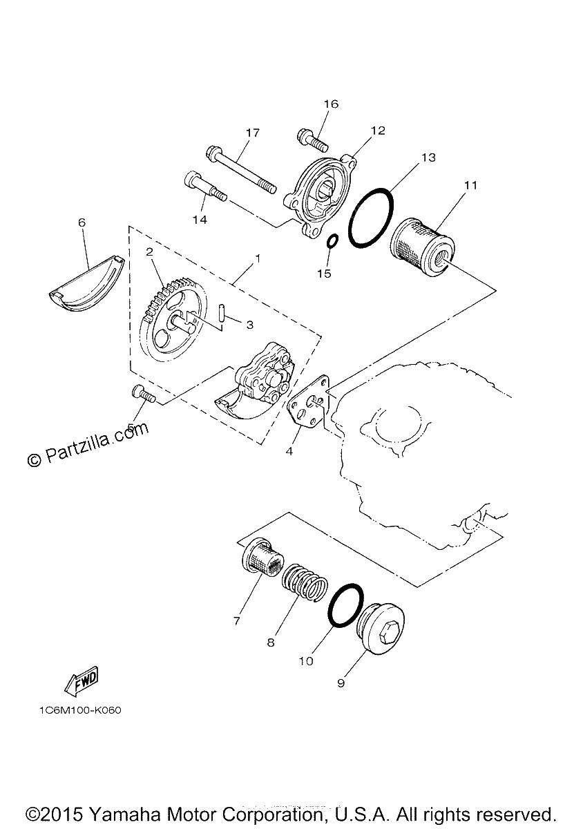 Diagrama de OIL PUMP