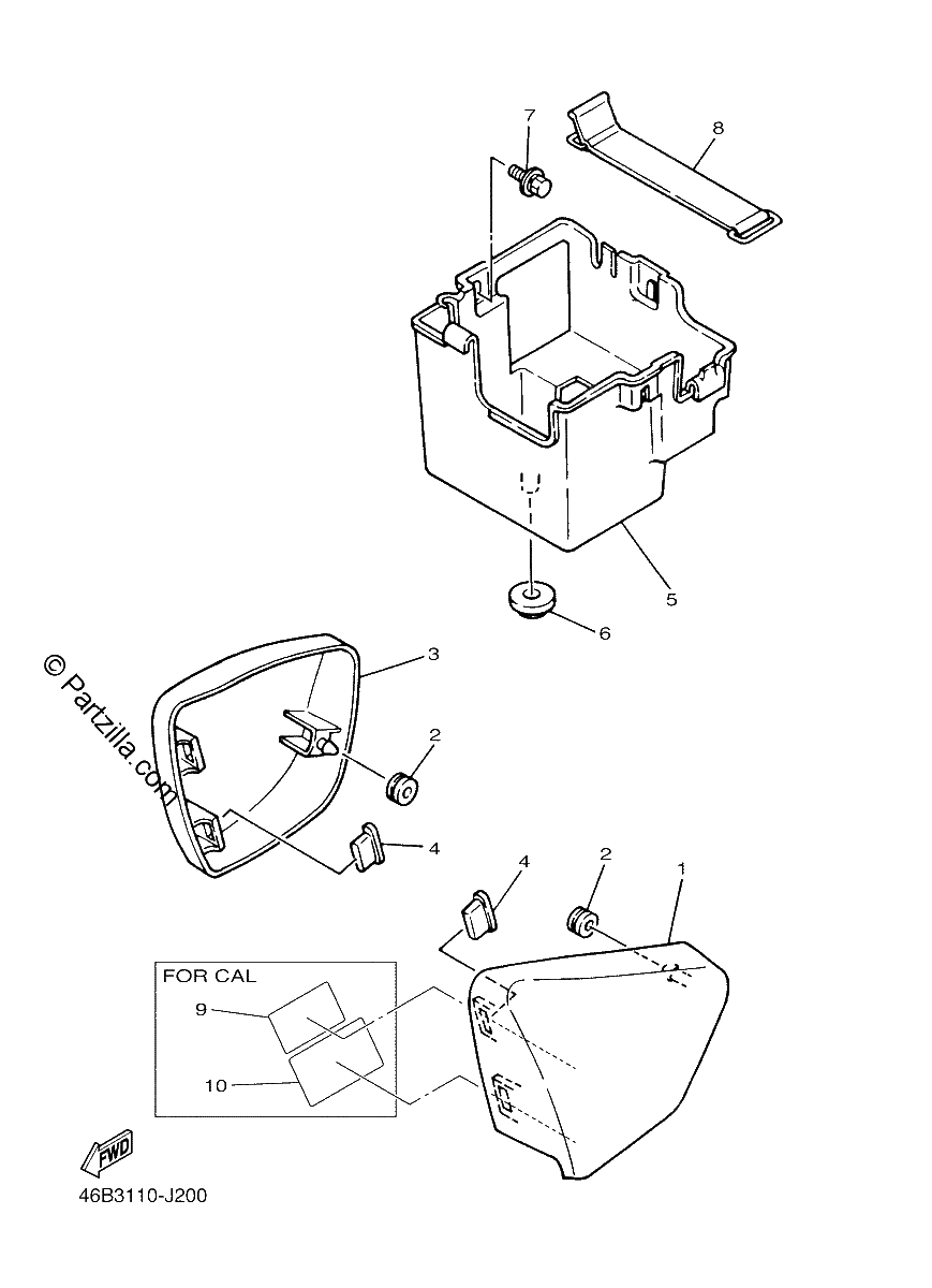 Diagrama de SIDE COVER