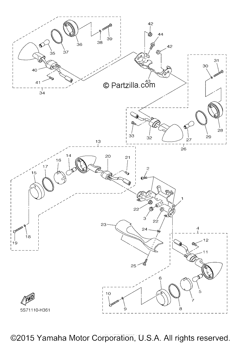 Diagrama de FLASHER LIGHT