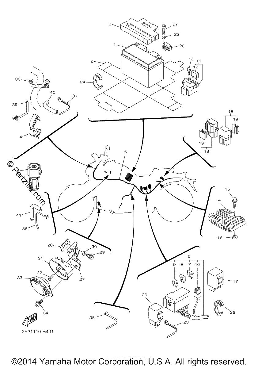 Diagrama de ELECTRICAL 2