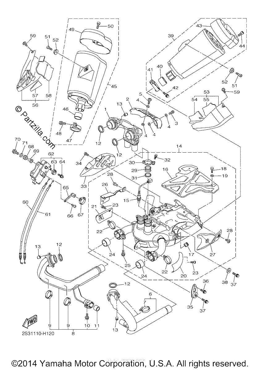 Diagrama de EXHAUST