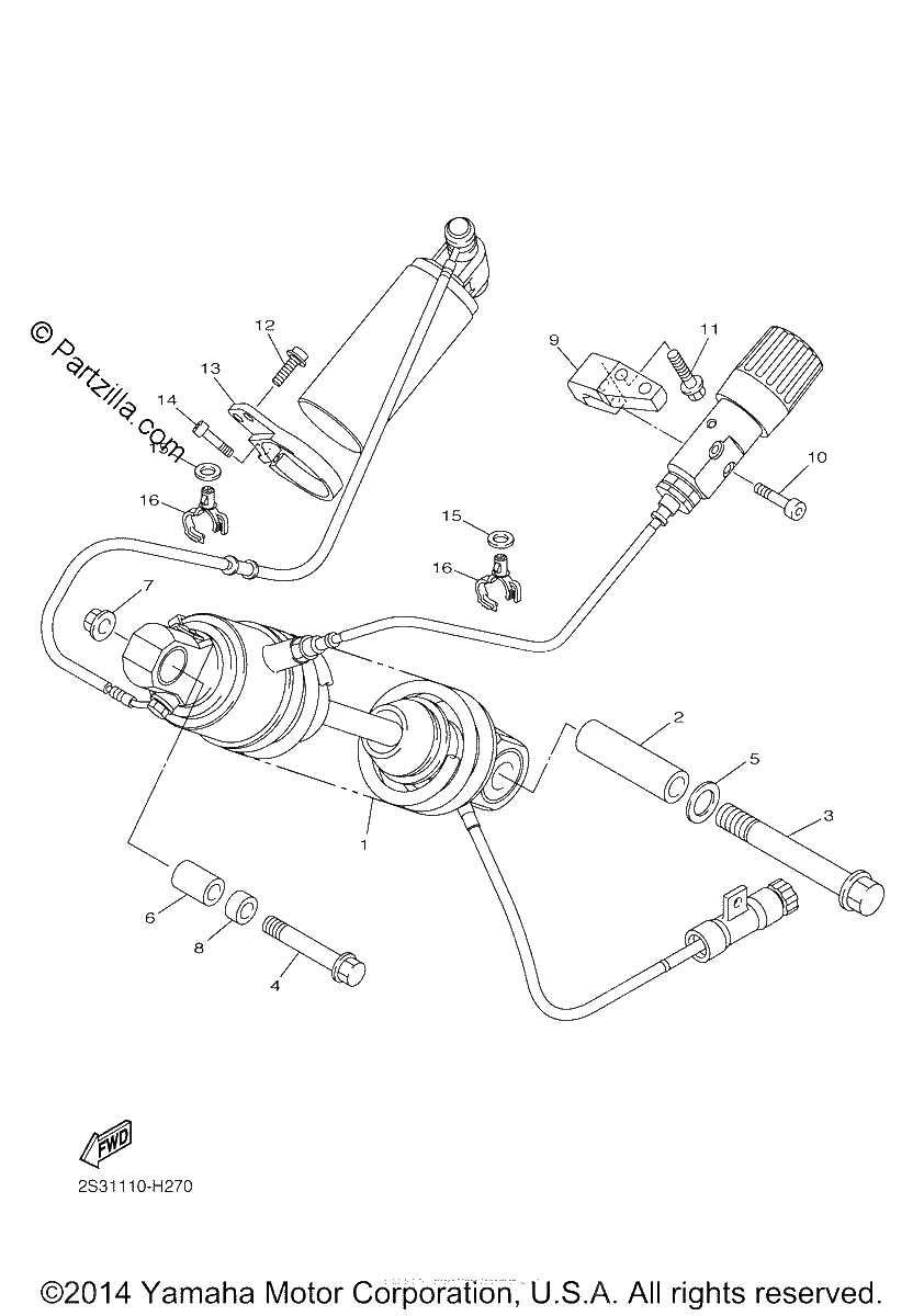 Diagrama de REAR SUSPENSION
