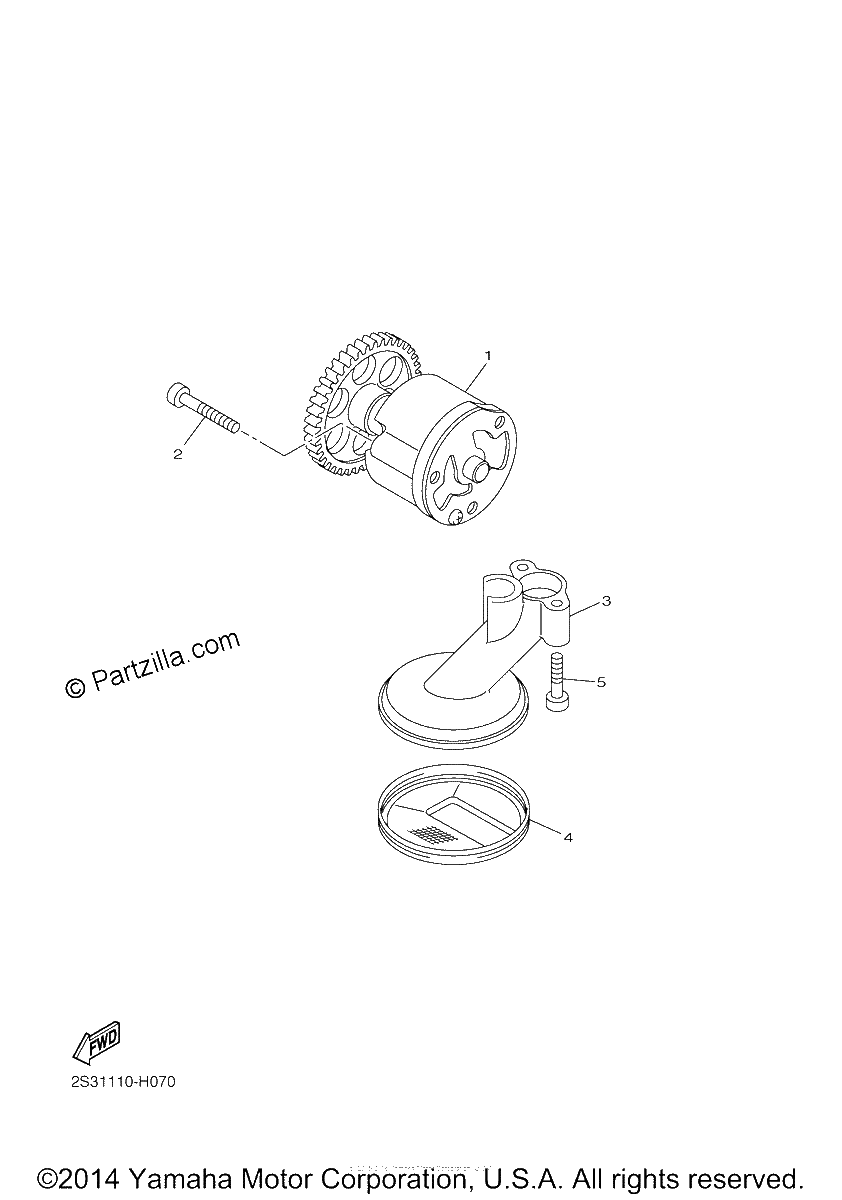 Diagrama de OIL PUMP