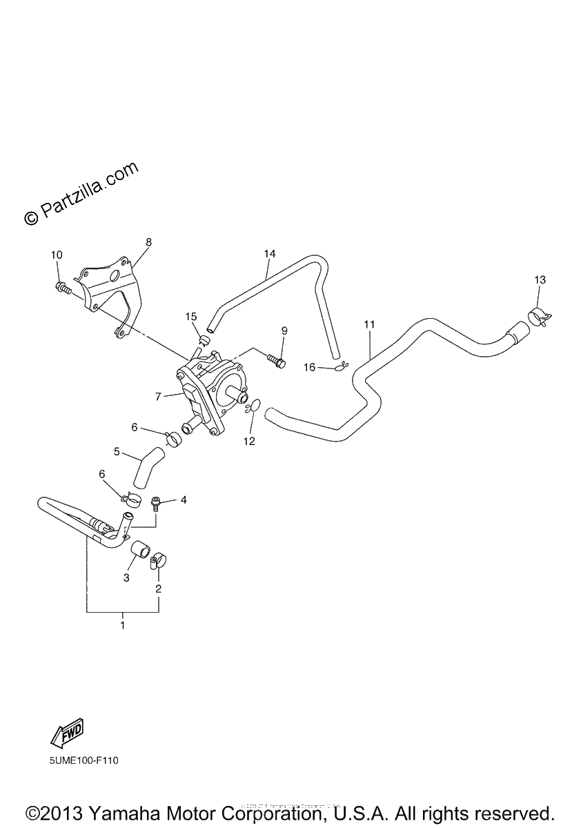 Diagrama de AIR INDUCTION SYSTEM