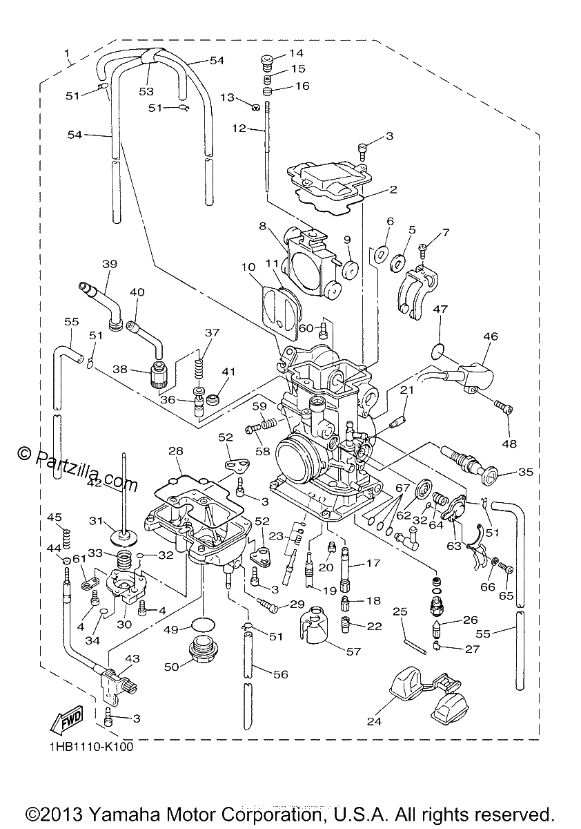Diagrama de CARBURETOR
