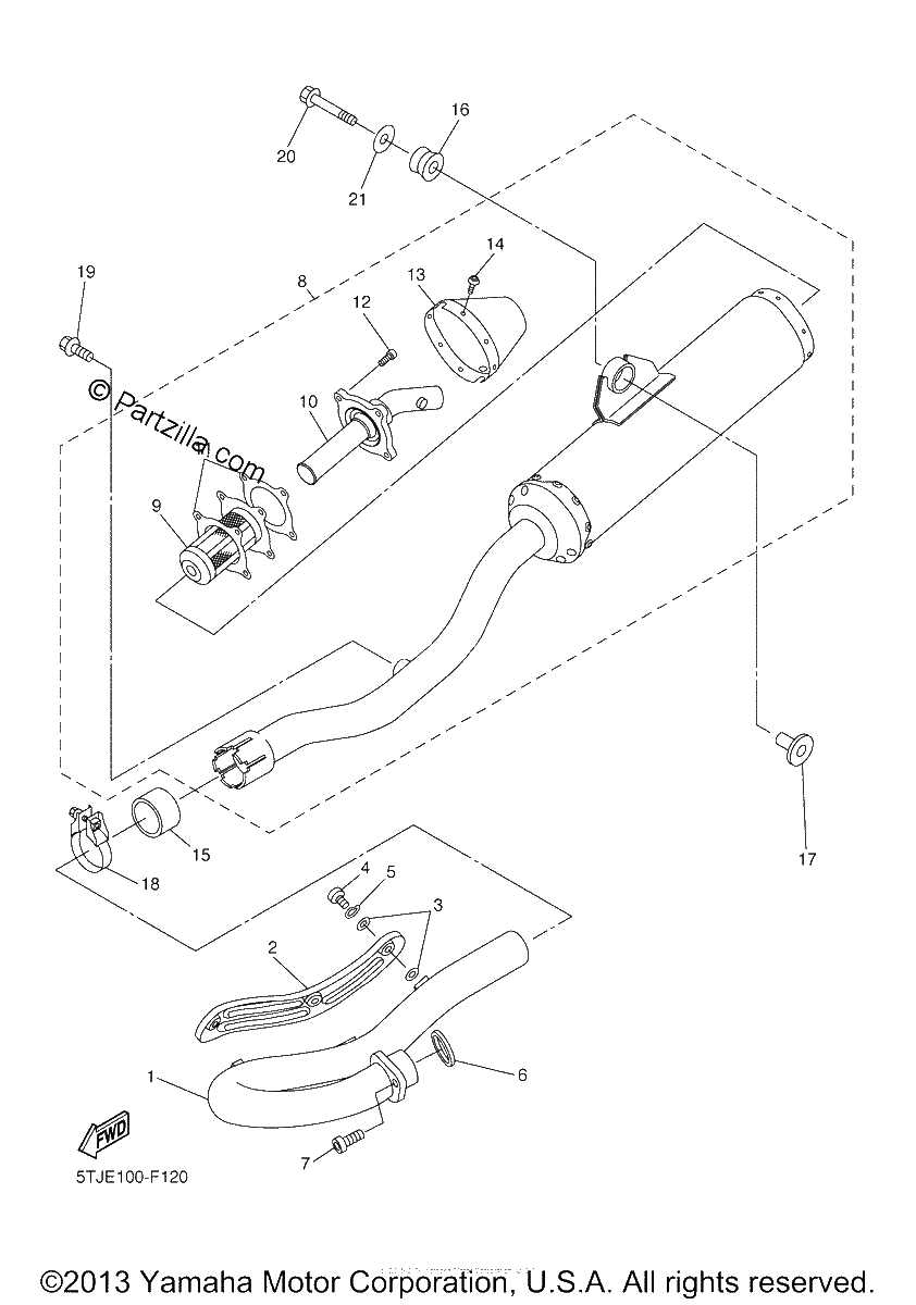 Diagrama de EXHAUST
