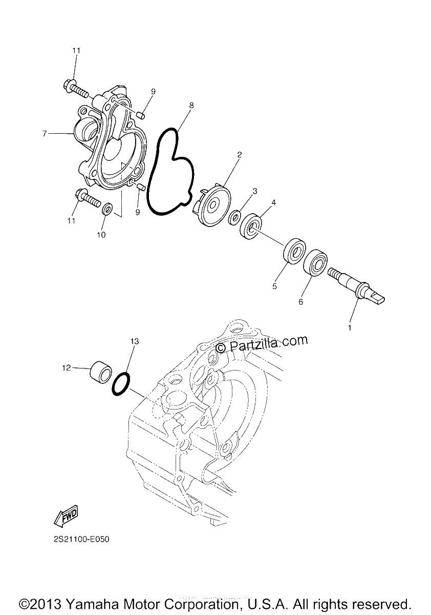 Diagrama de WATER PUMP
