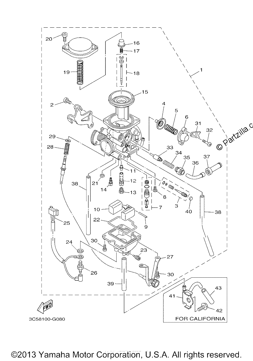 Diagrama de CARBURETOR